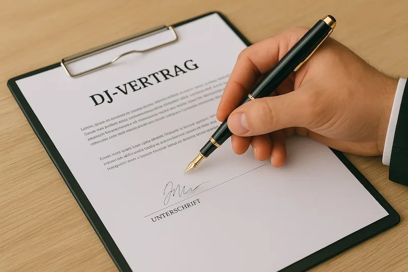 DJ Vertrag